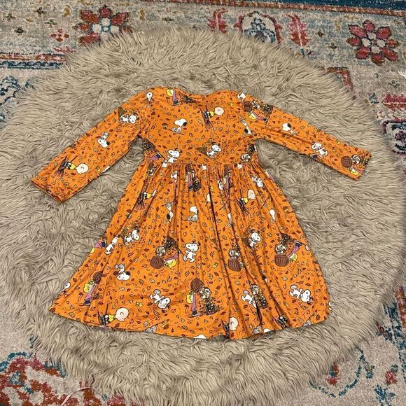 Charlie Brown Peanuts Fall Thanksgiving Dress size 14-16 - Picture 4 of 4